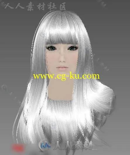 《上古卷轴5》20个美女角色3D模型的图片3
