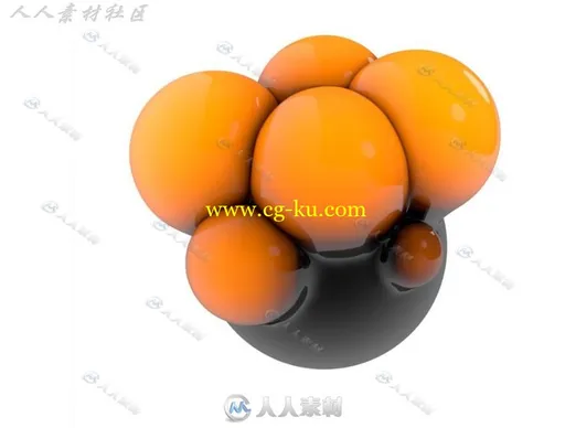 创建一个压力球C4D视频教程 C4D Creating a Stress Ball Tutorial的图片1