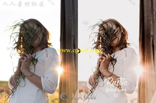 50款美丽的天然色调真实的电影风格婚礼Lightroom预设的图片5
