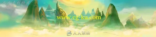 中国风场景横版高清地图的图片2