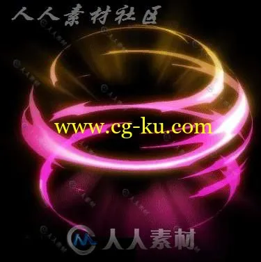 3D转手绘的爆开效果附AE源文件和max源文件的图片1