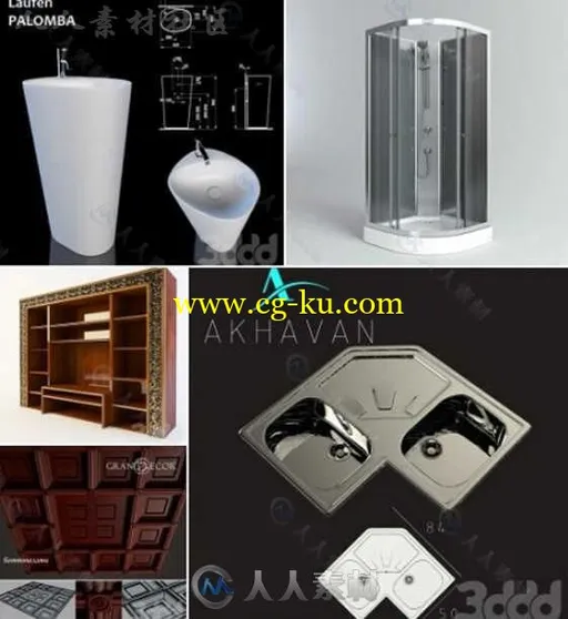 3DDDPRO室内设计3D模型合辑 3DDD PRO MODEL COLLECTION的图片1