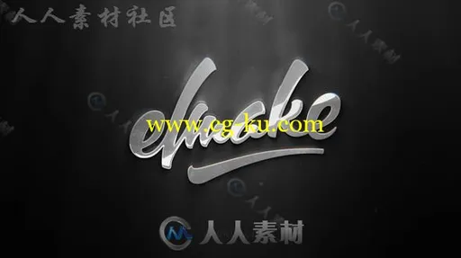 炫酷白光闪耀电影标志展示LOGO演绎AE模板 Videohive Platinum Logo 17930183的图片3