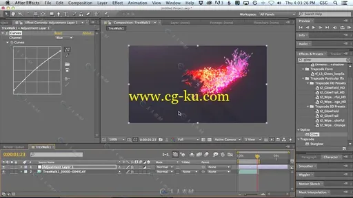 C4D使用Xp 3.5粒子插件制作炫酷粒子线条生长动画GSG灰猩猩视频教程X Particles Tu的图片1