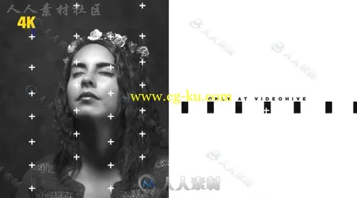 黑白风格时尚动感魅力时装秀推广视频AE模板 Videohive Fashion Promo 20198832的图片3