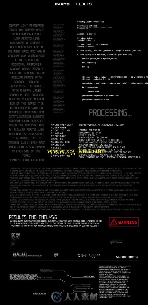 350种HUD高科技科幻全息图UI界面元素动画AE模板Videohive HUD Hyper Pack 350 200的图片1