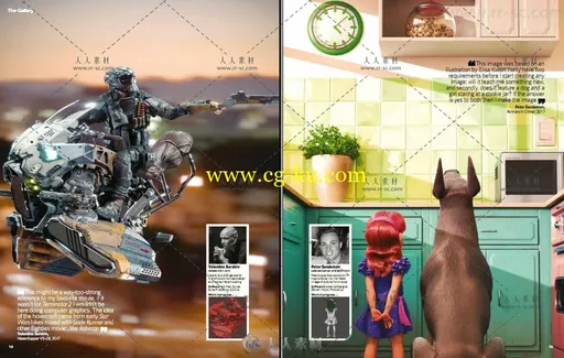 3D艺术家书籍杂志第109期 3D ARTIST ISSUE 109 2017的图片3