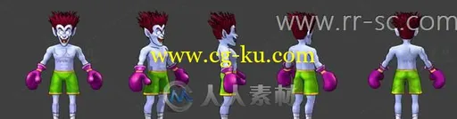 Q版《七龙珠》全部3D模型（含贴图，动作，分解图）的图片3