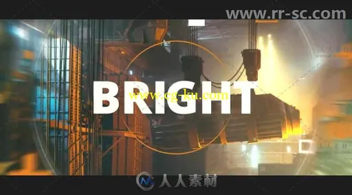 创意动感图形展示照片视差幻灯片相册动画AE模板 Videohive Dynamic Opener 20267543的图片2