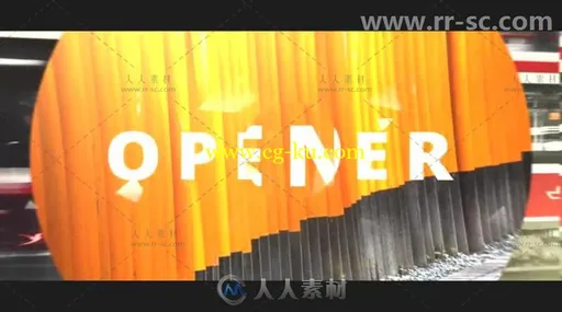 创意动感图形展示照片视差幻灯片相册动画AE模板 Videohive Dynamic Opener 20267543的图片3