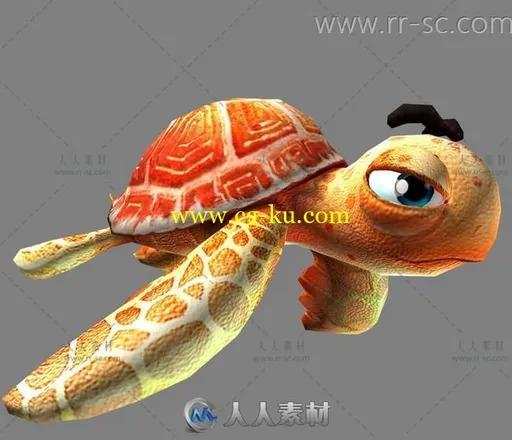 16个捕鱼游戏的卡通3D模型集合的图片3