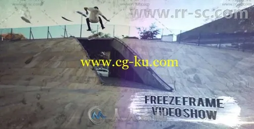 炫酷冻结空间效果视差幻灯片相册动画AE模板 Videohive Freeze Frame Videoshow 200的图片1