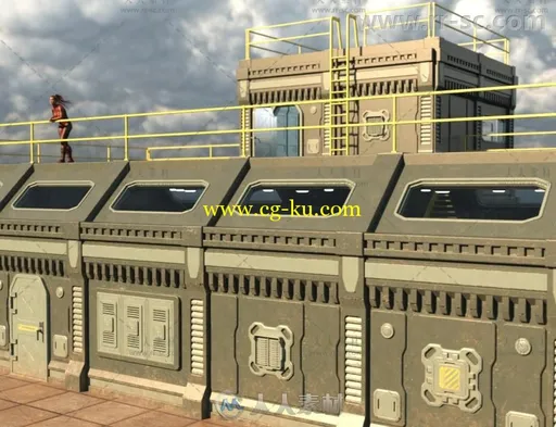 适用于各种用途的大型超精细建筑物3D模型合辑的图片1