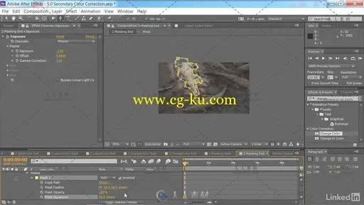 AE大师班之色彩分级技术视频教程 After Effects Guru Color Grading Footage的图片3