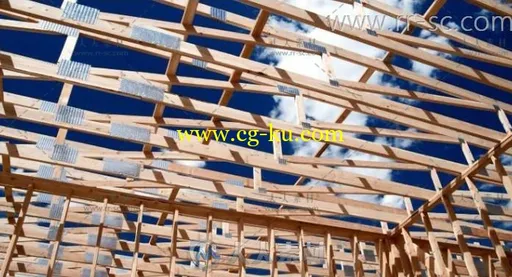 现代木材搭建高清实拍视频素材的图片2