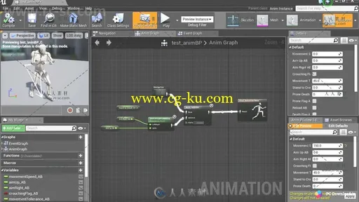 UE4游戏角色动画制作训练视频教程第三季 3DMOTIVE ANIMATION PIPELINE IN UE4 VOLU的图片2