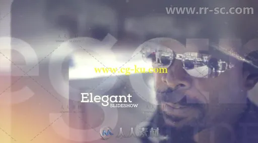 朦胧优雅字母视差幻灯片相册动画AE模板 Videohive Elegant Slideshow 20144854的图片3