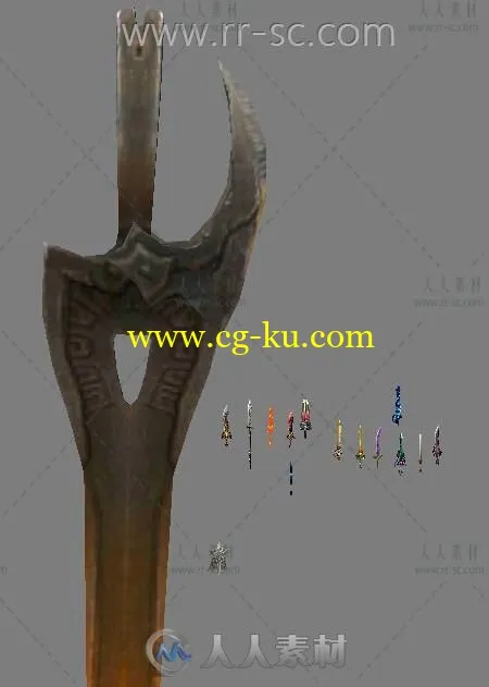 3D武侠手游《风云》全套角色，NPC，坐骑，宠物3D模型大集合的图片15