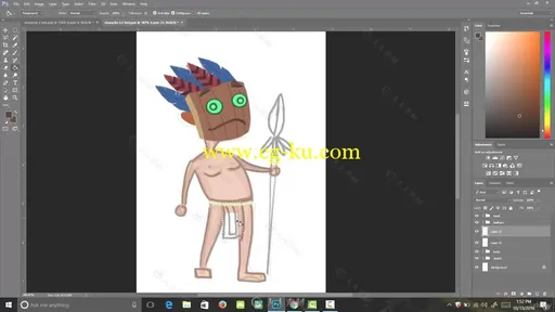 2D游戏角色设计与动画视频教程 UDEMY THE ULTIMATE 2D GAME CHARACTER DESIGN & AN的图片3