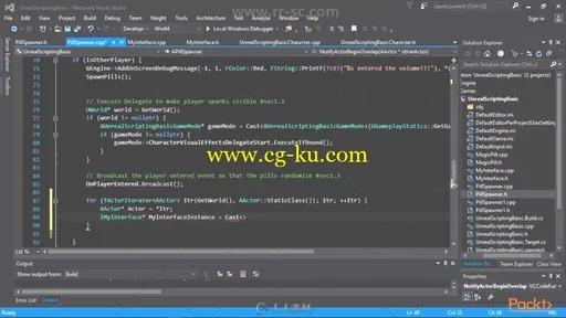 UE4编程中间概念技术视频教程 PACKTPUB INTERMEDIATE CODING CONCEPTS WITH UNREAL的图片3