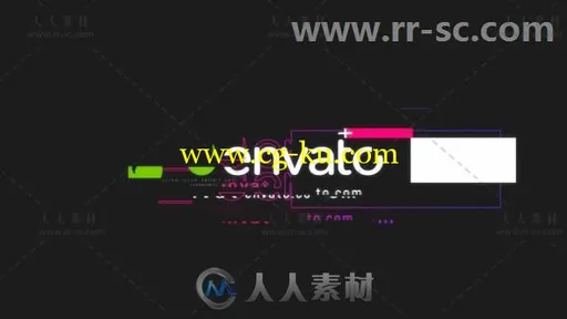 炫酷信号故障效果标志展示Logo演绎AE模板 Videohive Glitch Logo 18877868的图片2