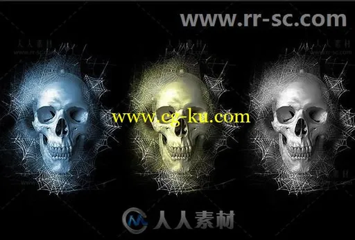 炫酷逼真蜘蛛网艺术特效PS动作的图片3