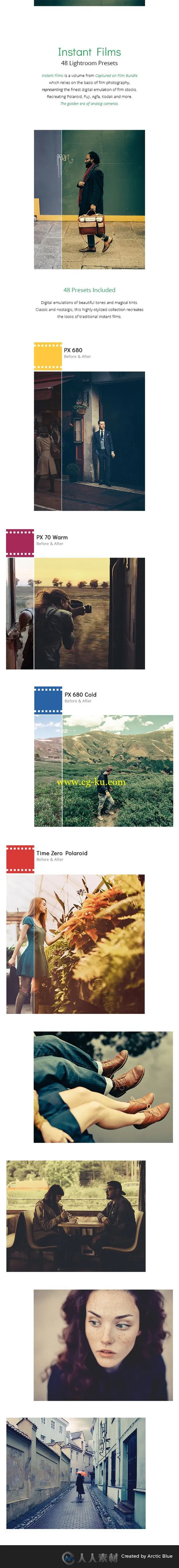 48款即时影片效果Lightroom预设的图片2