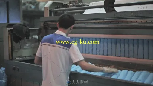 床垫的制造过程工艺纪录品牌宣传高清实拍视频素材的图片3
