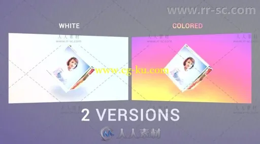 创意动感三维立方体照片展示产品宣传视频包装AE模板Videohive Instagram Promo Cub的图片2