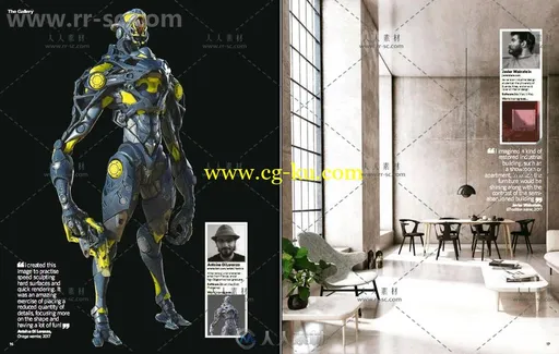 3D艺术家书籍杂志第110期 3D ARTIST ISSUE 110 2017的图片2