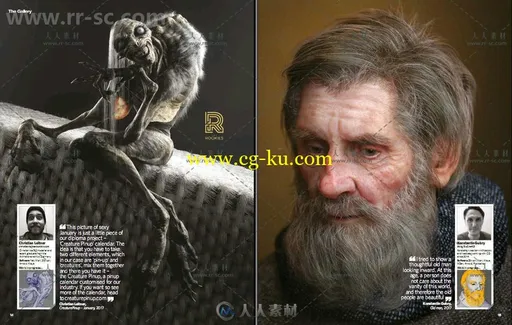 3D艺术家书籍杂志第110期 3D ARTIST ISSUE 110 2017的图片3