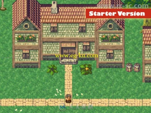 自上而下的2D RPG套件完整项目Unity游戏素材资源的图片2