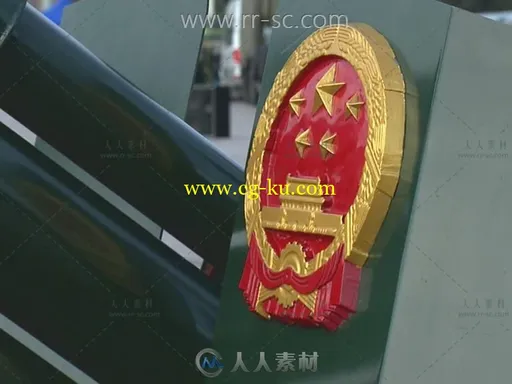 60周年庆典军队整齐待命鸣礼炮前准备实拍视频素材的图片1