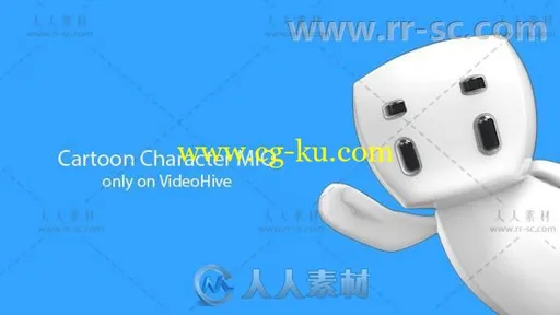 创意可爱卡通动画人物展示文字介绍幻灯片AE模板Videohive MIO Animation Pack 106的图片1