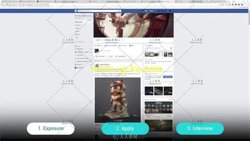 3D游戏艺术家职业终极指南视频教程第四季 CUBEBRUSH ULTIMATE CAREER GUIDE 3D ART的图片3