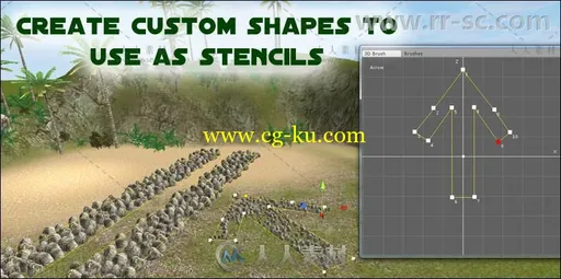 3D画笔建模编辑器扩充Unity游戏素材资源的图片2