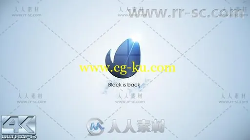 快速华丽眩光能量冲击标志展示Logo演绎AE模板Videohive Short Bright Impact Logo的图片1