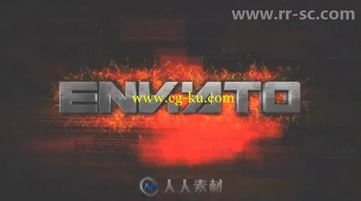 炫酷火花三维金属质感标志展示Logo演绎AE模板Videohive Metal Transform Logo Rev的图片2