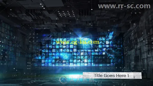 炫酷现代高科技展示片头视频包装AE模板 Videohive Tech Opener 20534560的图片4