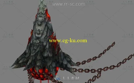 魔幻锁链岛3D模型的图片1