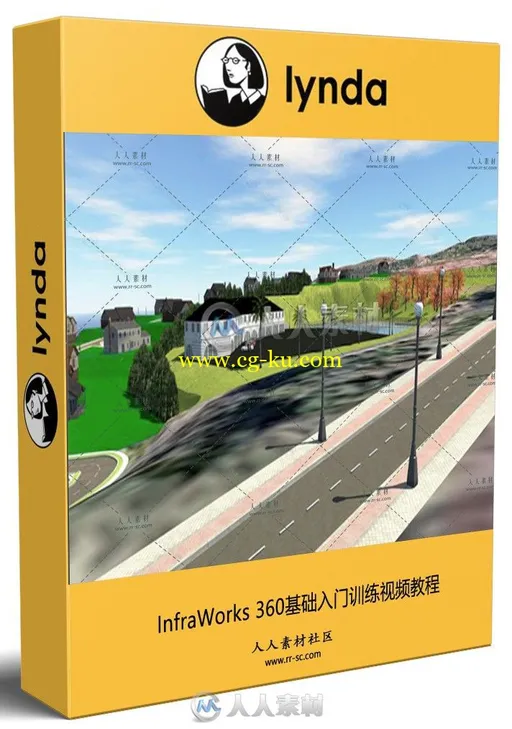 InfraWorks 360基础入门训练视频教程 InfraWorks 360 Essential Training 2017的图片1