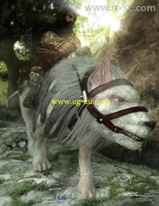 平原和丛林里的凶猛的战争野兽3D模型合辑的图片1