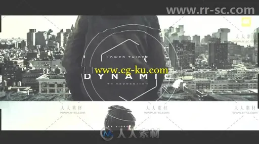 炫酷画面故障混乱转场城市宣传片视频包装AE模板 Videohive Urban Opener 20537773的图片3