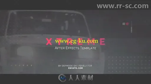 炫酷故障效果极限运动展示宣传视频包装AE模板 Videohive Xtreme Opener 20647146的图片2
