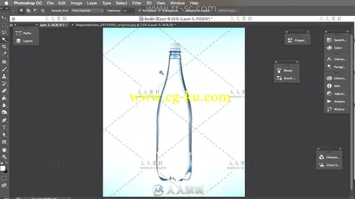 Photoshop啤酒广告产品后期处理高级视频教程的图片2
