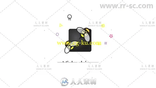 创意五彩缤纷的图形动画展示标志Logo演绎AE模板Videohive Shape Logo Intro 20373的图片4