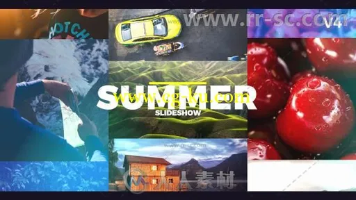 照片展示明亮幻灯片相册动画AE模板 Videohive Slideshow 20508568的图片1