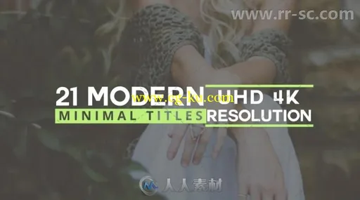 21款现代扁平化企业风格文字标题排版动画AE模板 Videohive 21 Modern Titles 2030的图片3