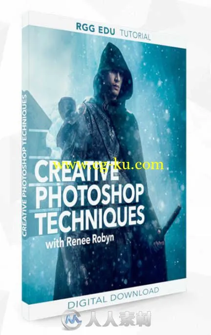 PS冰雪战士创意后期合成制作视频教程 RGGEDU CREATIVE PHOTOSHOP TECHNIQUES WITH的图片1