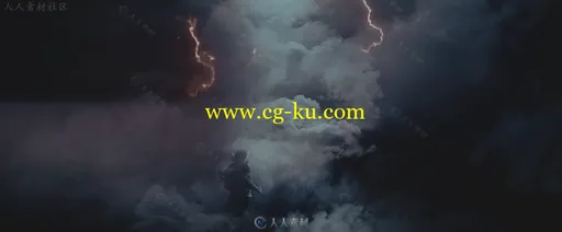 4K影视级视觉特效闪电云雾视频素材合辑 VFXCENTRAL EYE OF THE STORM 4K DIGITAL S的图片1